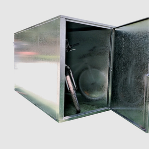 Waterproof Metal Commercial Bike Locker for Home