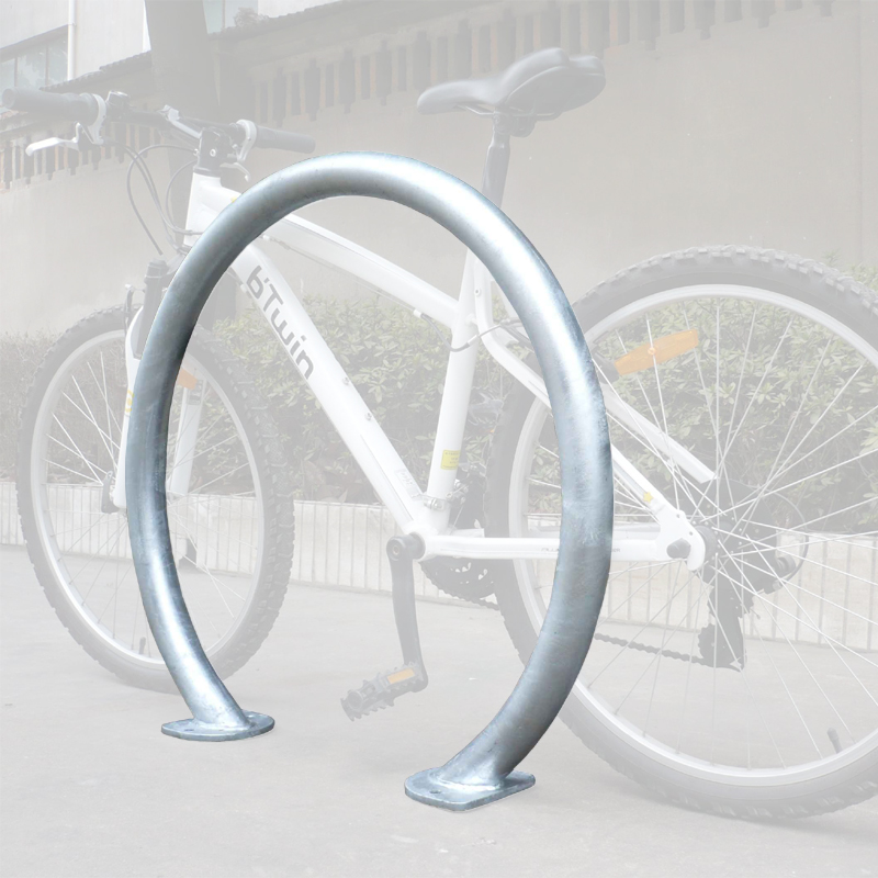 Carbon Fiber Standing Stop U Bike Rack Stand for Parks