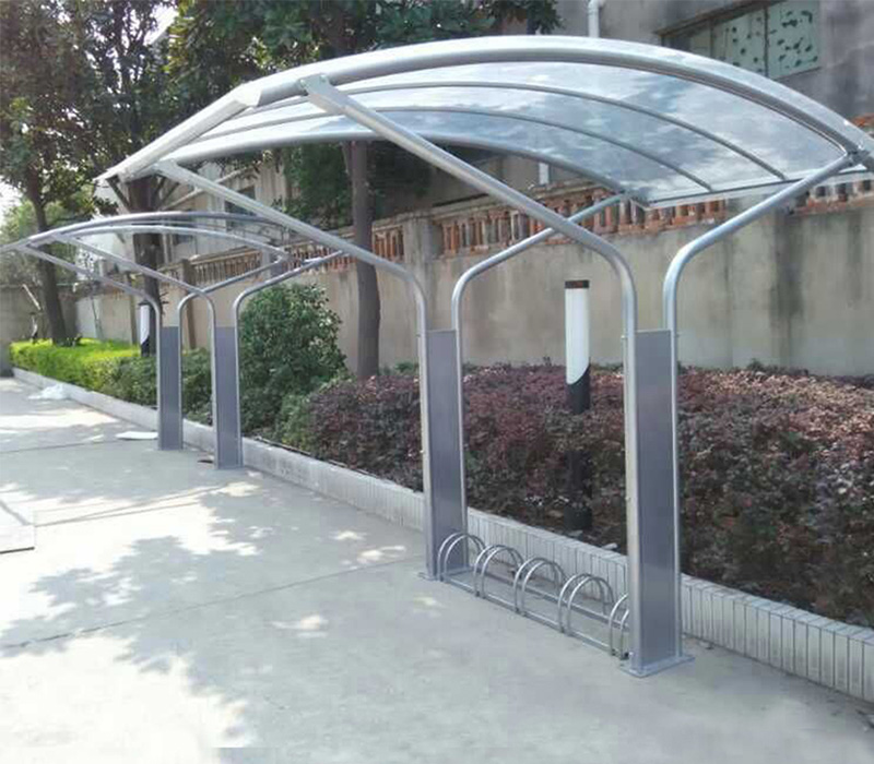 Garden Metal Outdoor Bike Shelters Cycle Storage Stands Shed for Urban 