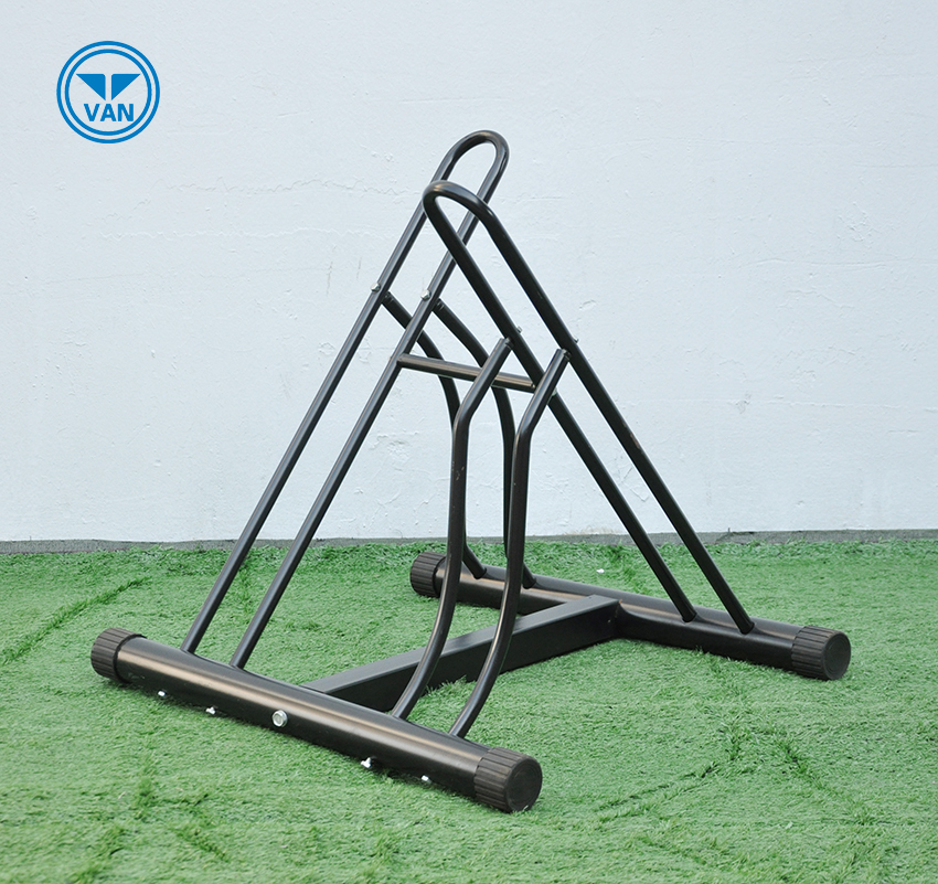 Portable Folding Shop Store Bike Rack Stand for Home