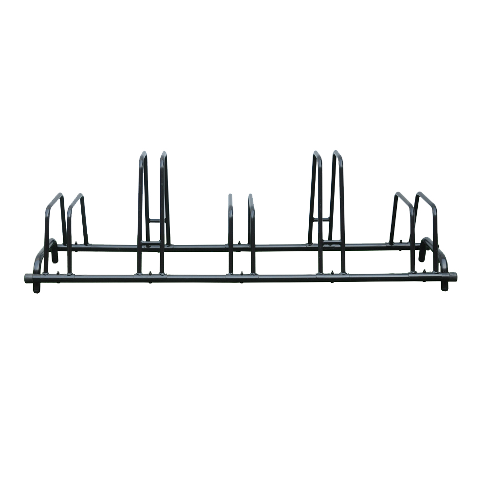 Floor High Low Powder Coating Parking 5 Bikes Racks for Bikes