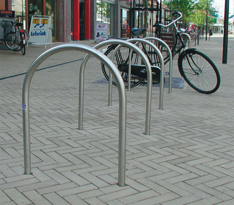 Staniless Steel Cheapest Apartment Sidewalk Bike Rack for Bike Parking