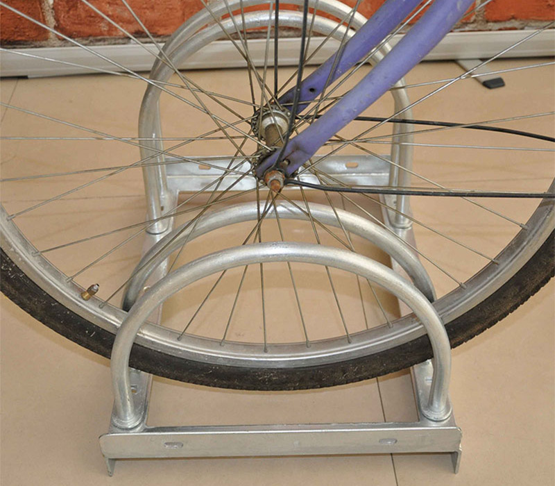Outdoor Multiple Portable 2 Mountain Bike Parking Floor Stand Rack