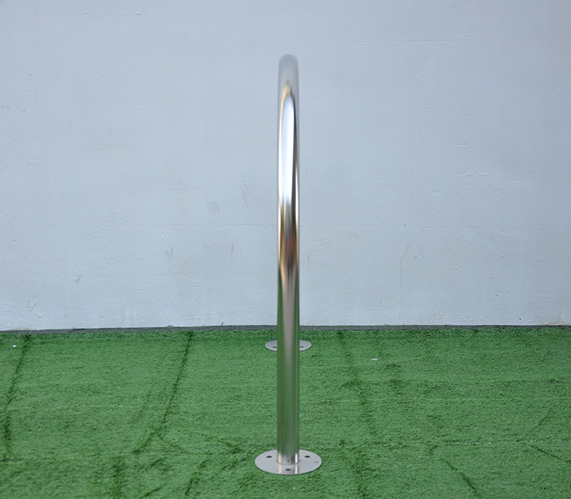 Universal Fat Stand U Bike Rack with Laser Cut Pattern
