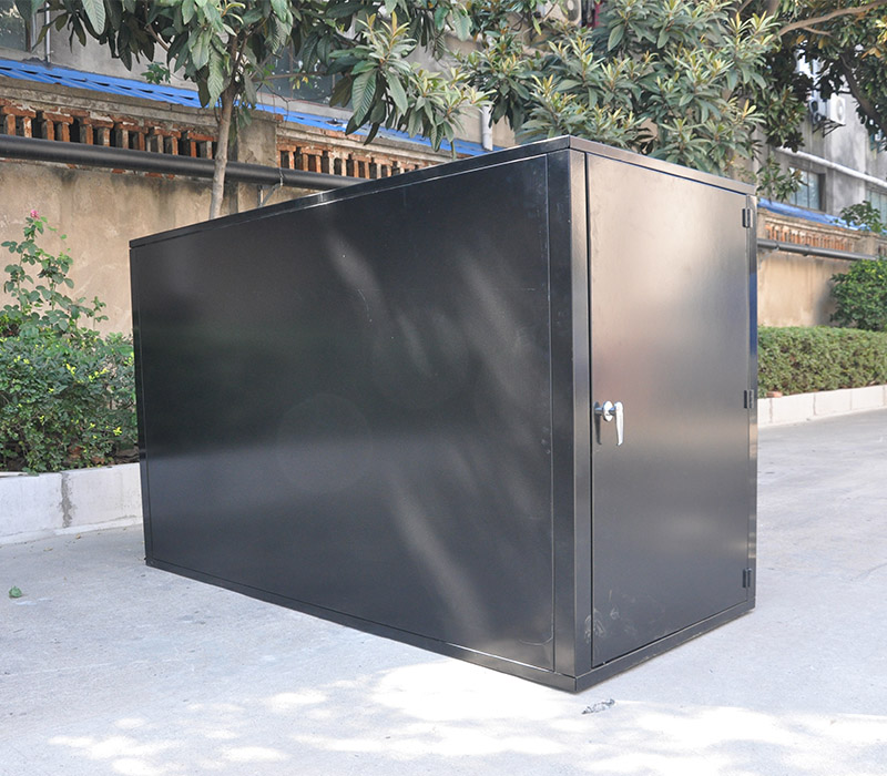 Carbon Steel Creative Waterproof Bike Locker Boxes for Front Garden