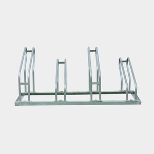 Commercial Carbon Steel Fixed Road High Low Bike Rack